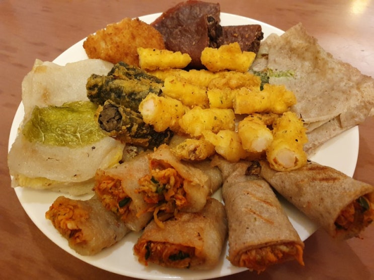 강릉중앙시장맛집, 특허받은 감자부침 메미리 강릉중앙시장맛집, 특허받은 감자부침 메미리