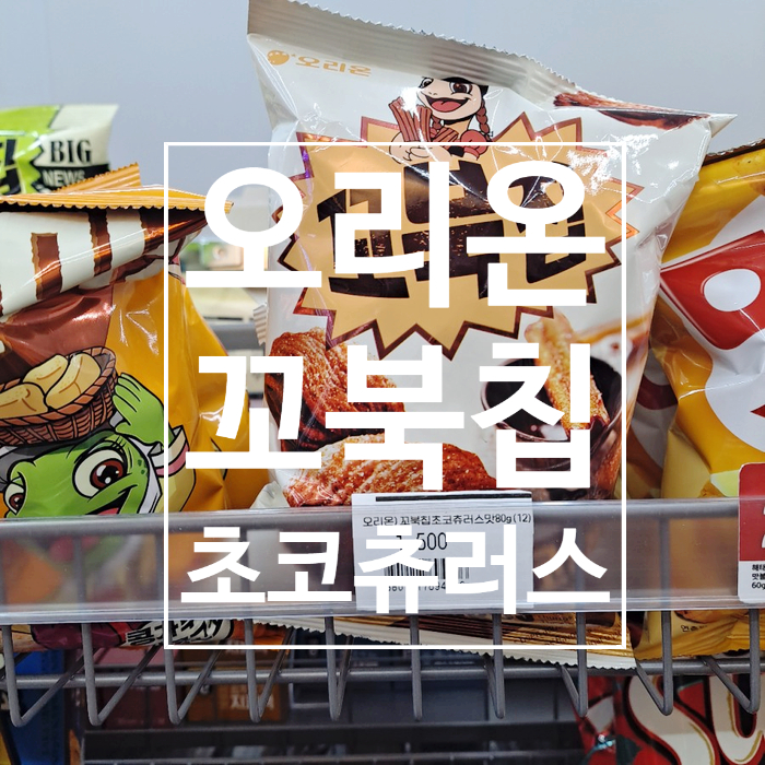 꼬북칩 초코츄러스(너는 무슨 맛이길래 난리더냐?!)