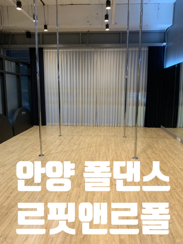  안양 폴댄스 '르핏앤르폴'에서 폴댄스 배운 후기