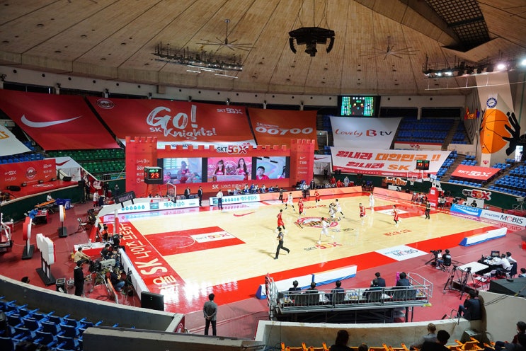 서울 SK 서울 삼성, 부산 KT 원주 DB, 창원 LG 울산 <b>현대모비스</b>