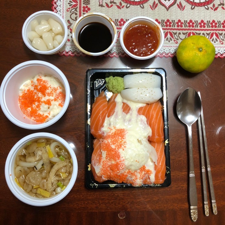[산본 맛집] 배달료가 없는 스시한판 초밥