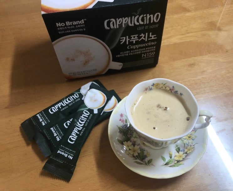 노브랜드 카푸치노 가성비 홈카페 커피추천 노브랜드 카푸치노 가성비 홈카페 커피추천