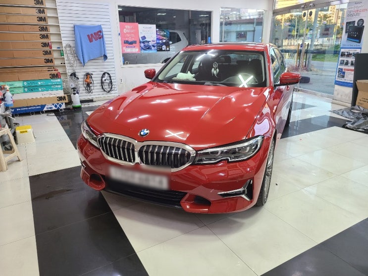  [3M썬팅]BMW 320D 전체 썬팅 3M NR 청주 SM팩토리