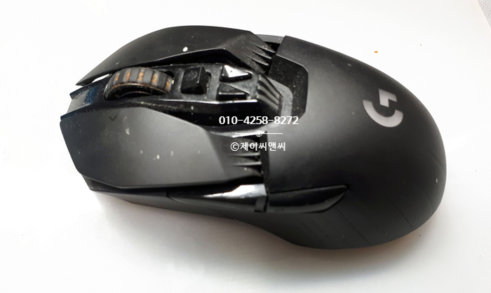  서울 대방동에서 택배로 보내온 로지텍 g903 게이밍 마우스 더블 클릭 증상  마우스 수리 - 일산 마우스 수리