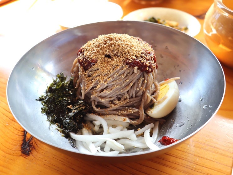  가평 애견동반식당: 청평 막국수 맛있어요!!!