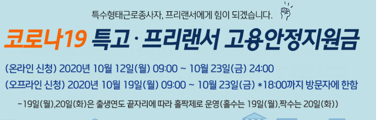  2차 재난지원금 프리랜서 서류 준비부터 신청까지