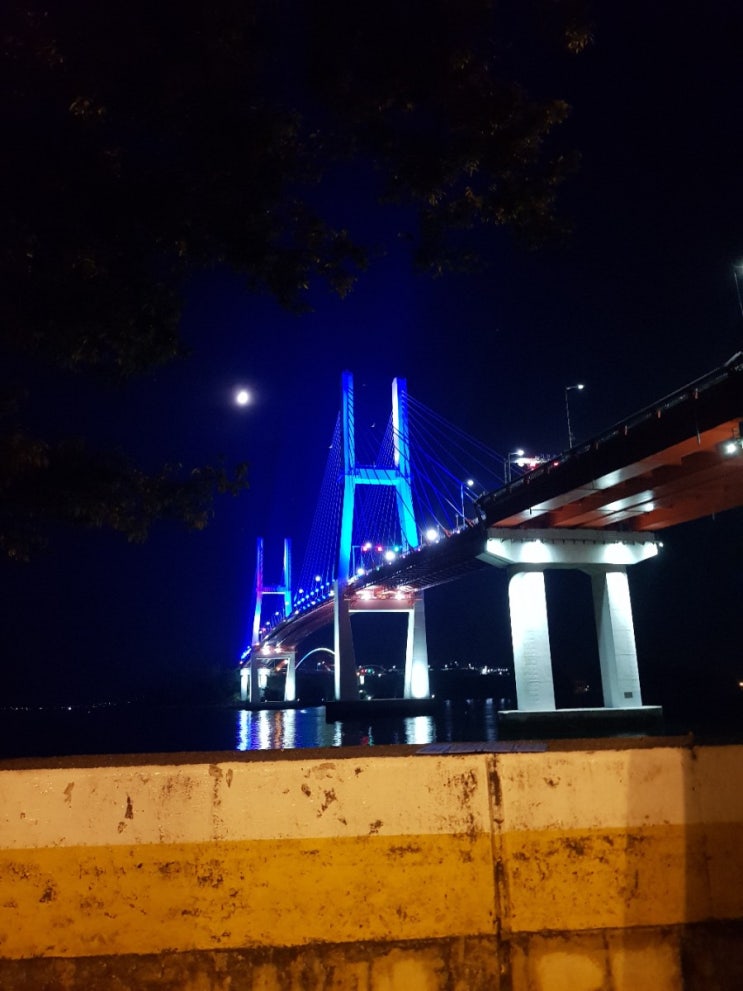  <경남여행> 경남가볼만한곳 ; 야경이 이쁜 삼천포대교 경남캠핑