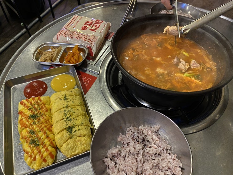 화곡본동시장 맛집 백채 김치찌개(백종원X)