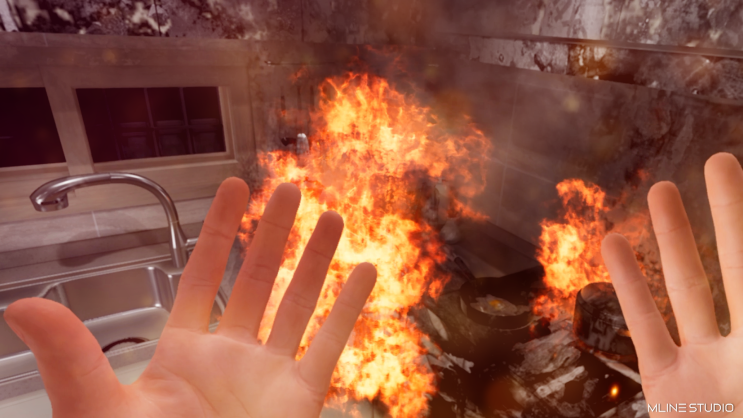 화재발생 주요 장소 '공동주택', 화재사고체험 안전 교육 VR