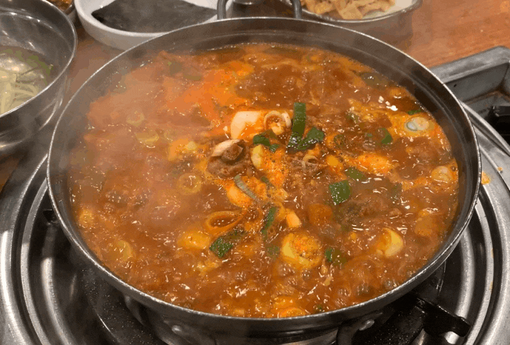  방이동 먹자골목 맛집 옛촌매운갈비찜