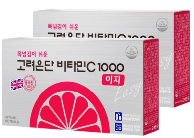  갱년기 여성을 위한 고려은단 비타민C1000이지