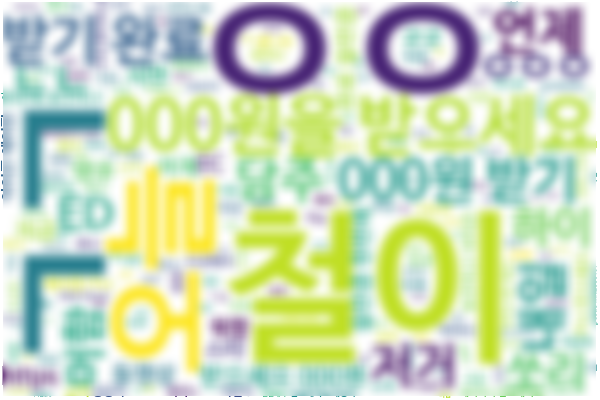  파이썬 기초 - 카카오톡 분석하여 워드 클라우드 만들기