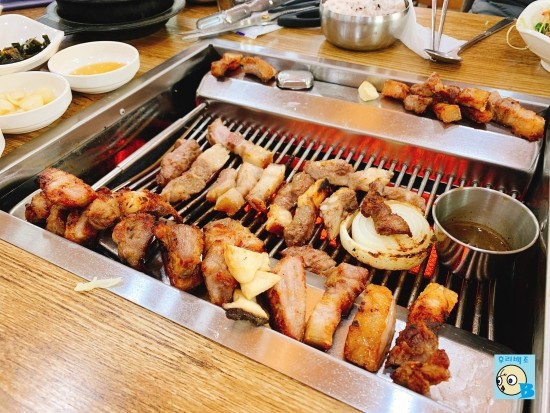  제주맛집 청솔나무집에서 흑돼지를 먹어봤지롱
