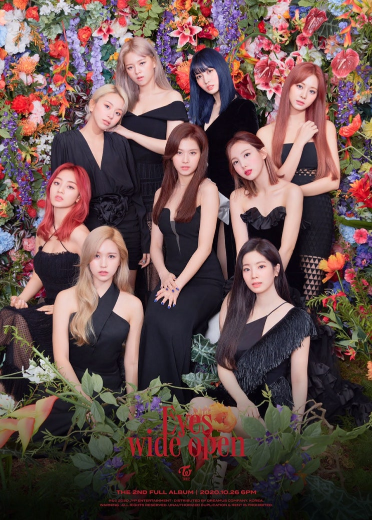  [MUSIC] K-POP : 트와이스(:TWICE) 2번째 정규앨범 'Eyes Wide Open'