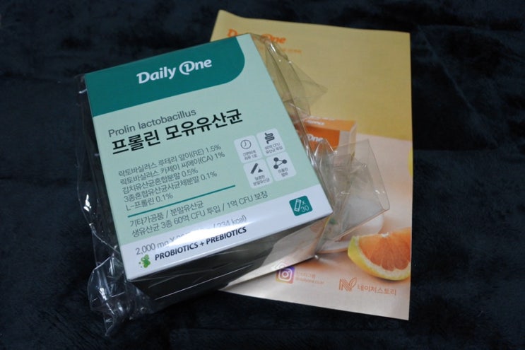  프로바이오틱스 데일리원 프롤리 모유유산균