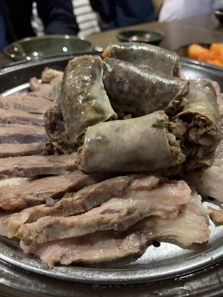  선릉맛집 농민백암순대 본점