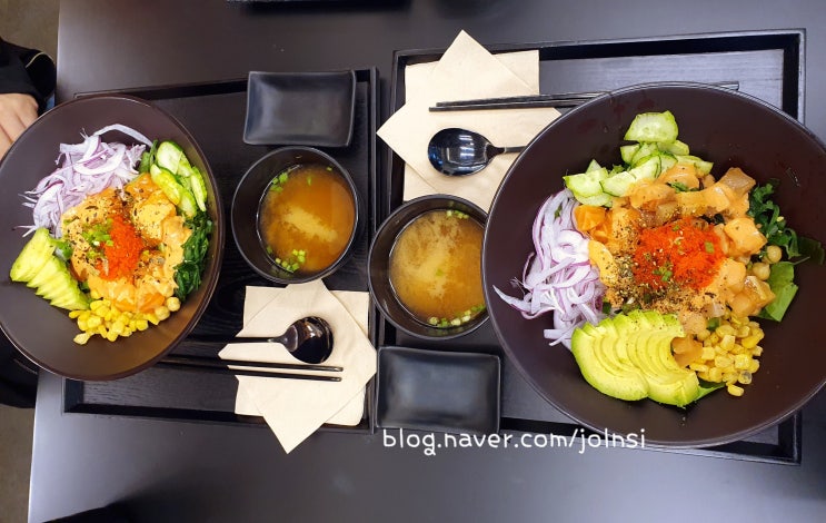  잠실나루역 맛집 포키도키 하와이안 포케 장미상가 점심