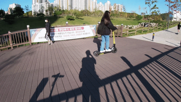  씽씽이 타고 달려보는 기업도시공원들, 원주 전동 킥보드 대여