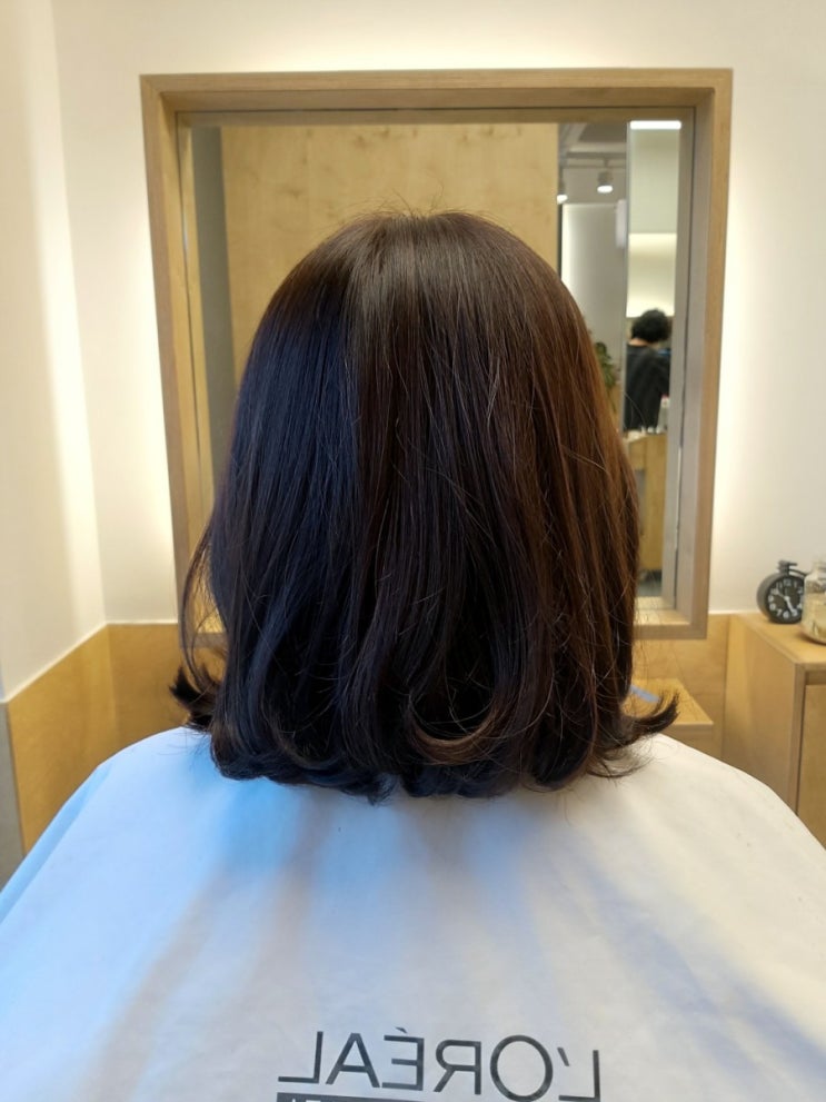  반송동미용실 이가자헤어비스 동탄점 휘란디자이너 새치뿌리염색