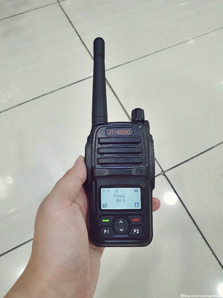  캠핑무전기 JT4000 업무용무전기 위드통신 어때요?