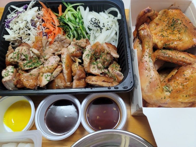 솥닭 냉채랑 오리지널이랑 꼭 같이 먹어야해 마산 현동 맛집 솥닭솥닭