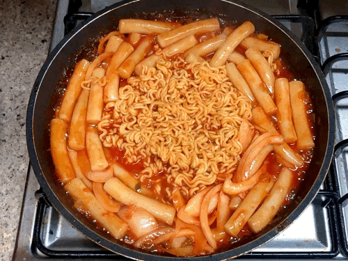  풀무원 떡볶이 만들기
