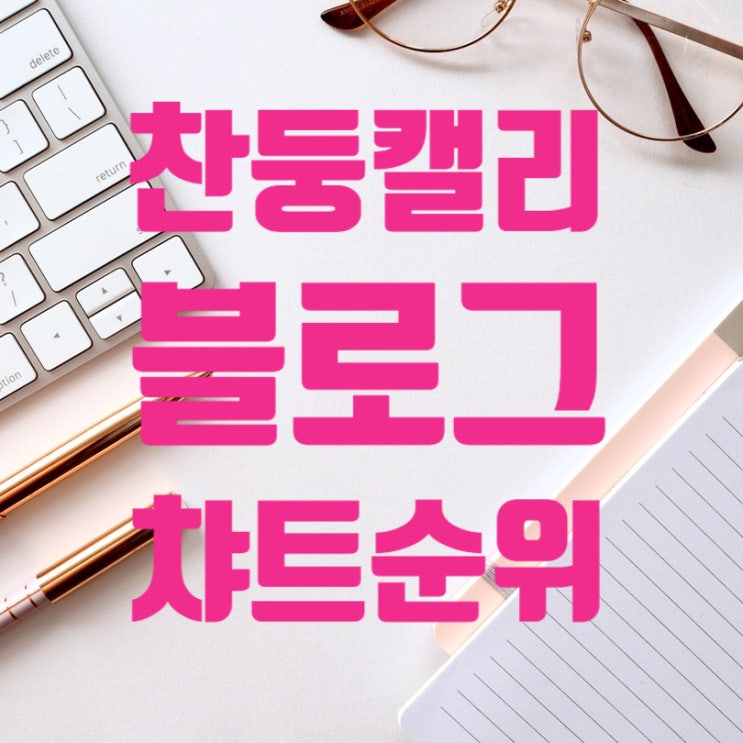 드디어 저의 블로그차트 순위변화 알립니다~