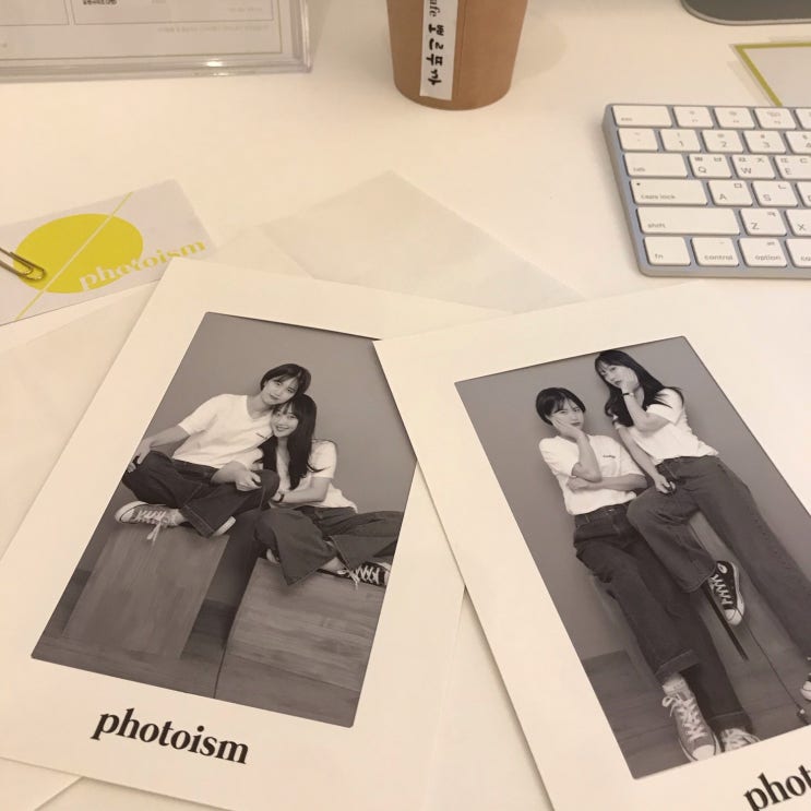  부천역 포토이즘 PHOTOISM : 셀프 흑백 사진관 다녀왔어요