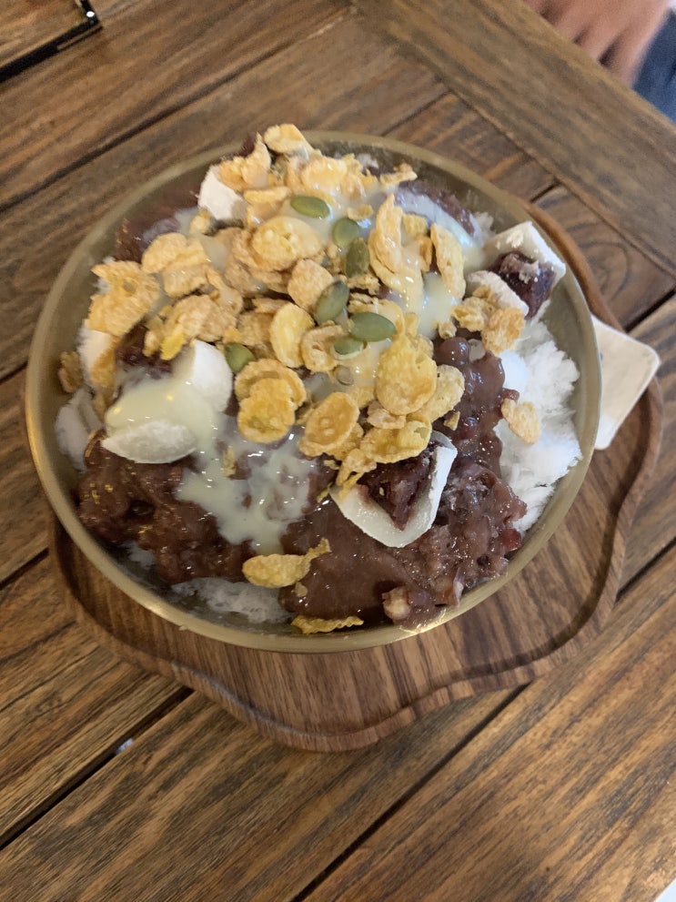  창원 도계동 카페 옛날팥빙수 단하 우유 더 주세효