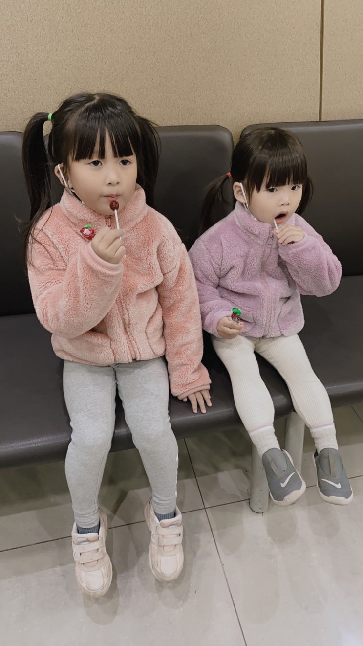  씩씩하게독감맞기