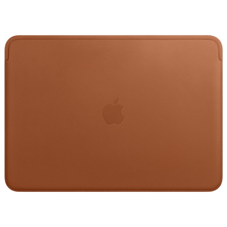  Apple 정품 가죽 슬리브 맥북 프로 13, 새들 브라운(MRQM2FE/A)