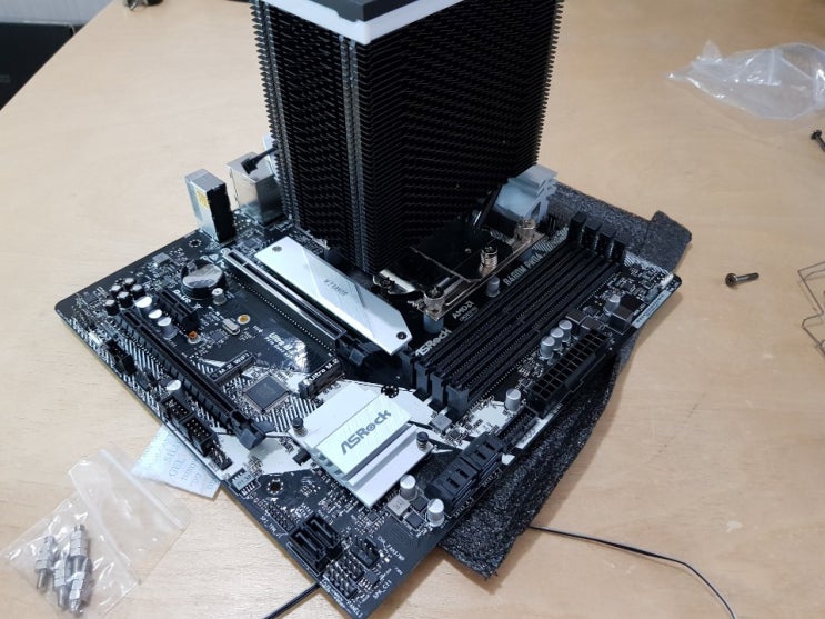  진해용원컴퓨터수리 i5-10400F GTX1660슈퍼 조합 컴퓨터조립판매까지