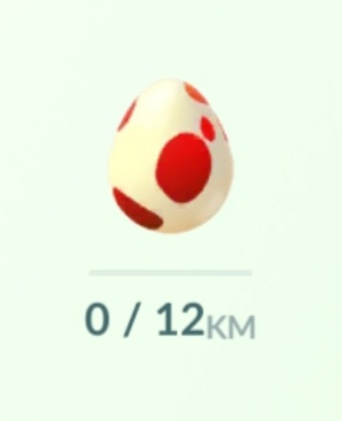 포켓몬고 의문의 알 (빨간알=12km알) 포켓몬고 의문의 알 (빨간알=12km알)