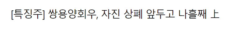 쌍용양회우 주가 상장폐지 앞두고 연속 상한가 막판 스퍼트 왜? 유상소각