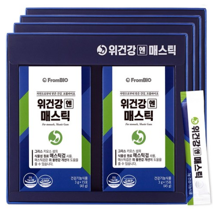  프롬바이오 위건강 매스틱검 분말/효능/복용법