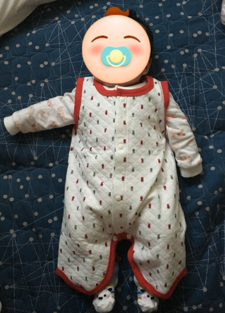  돌 아기수 면 조끼~입히고 벗기기 편리해요~~^^