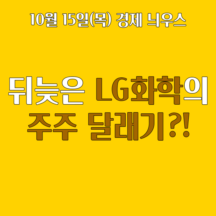 lg화학 배당금 얼마나 받을 수 있나?