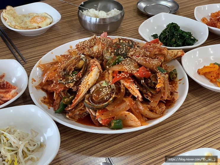  제주맛집, 지나가다가 우연히 본 양념꽃게찜 성산읍 '구포집'