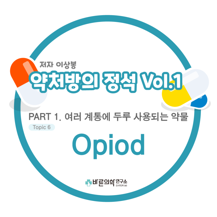  [약처방의 정석] 진통제/통증치료 : Opoid - 순수 작용제, 부분 작용제, 혼합형 작용-대항제, Antagonist / 작용기전/ 부작용