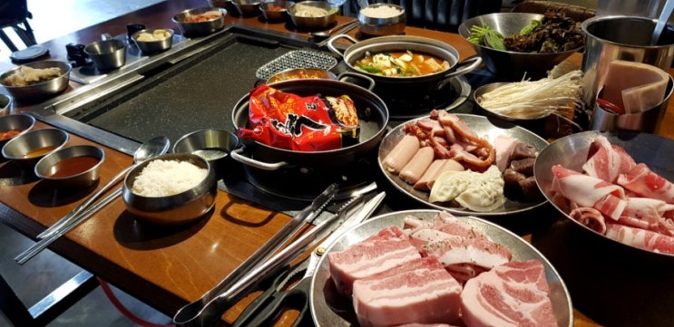 대구 복현동 맛집, 포크팬(대구고기뷔페)