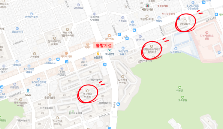  [임장기]도곡-대치-개포동 임장기(20.09.19) - 1편
