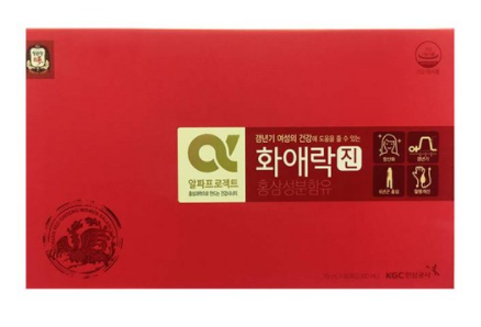 엄마 갱년기 불면증 극복에 정관장 화애락진