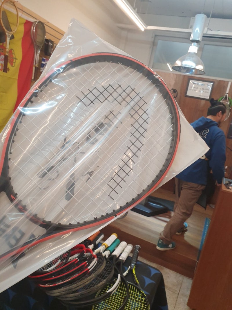 테니스 라켓 스트링 스텐실 & 리플레이스먼트 그립 교체 : 네이버 블로그