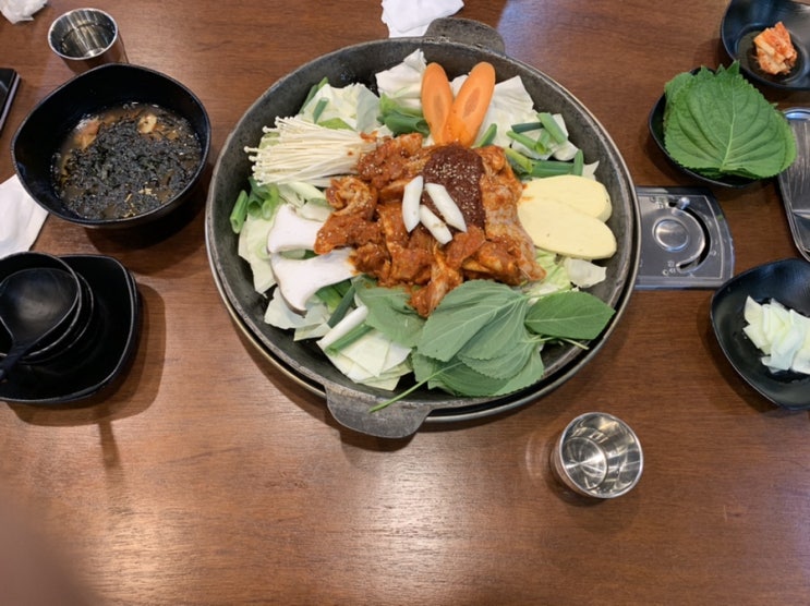  [ 파주 맛집 ] 푸짐한 양과 가족들이 함께 식사하기 좋은 장소 : 심학산 닭갈비