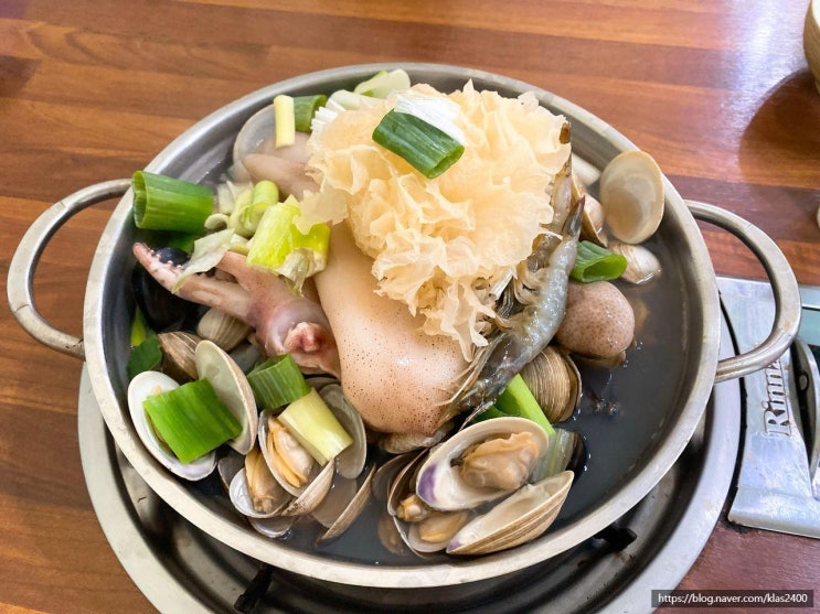  [청주 송절동] 비파해물칼국수 -푸짐함에 놀란 생생정보통 맛집!