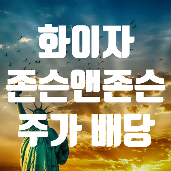 화이자 주가 백신 주식 배당 쉽게 정리하면? - 존슨앤존슨 주가 배당과 비교 해보자