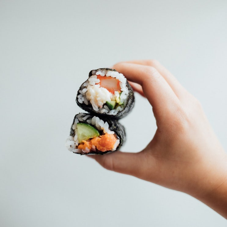  오늘의 점심은 김밥