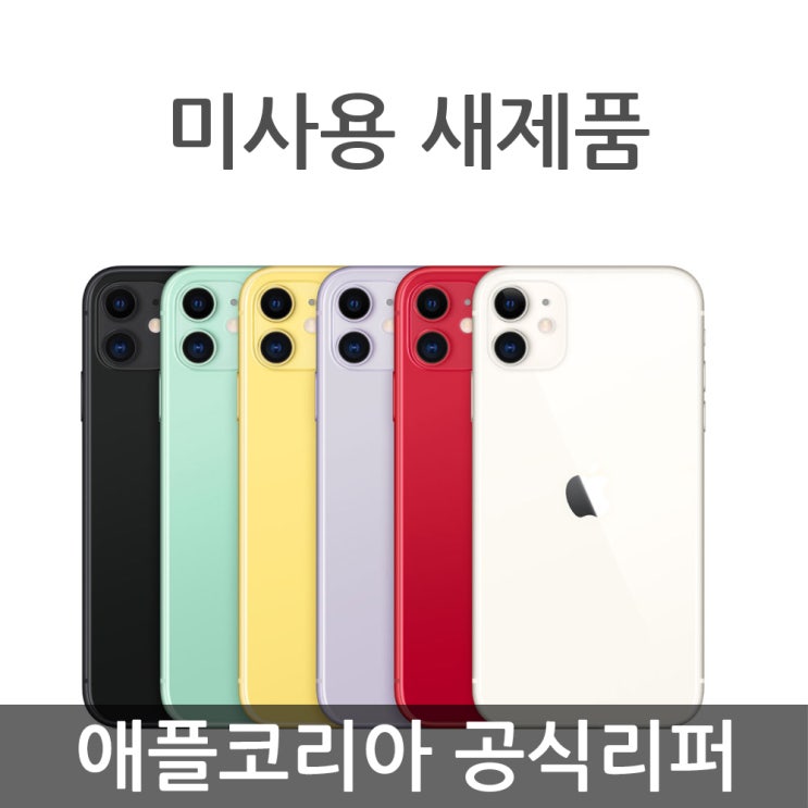  애플 아이폰 11 공기계 코리아 공식리퍼 자급제, 그린, 아이폰11 64G