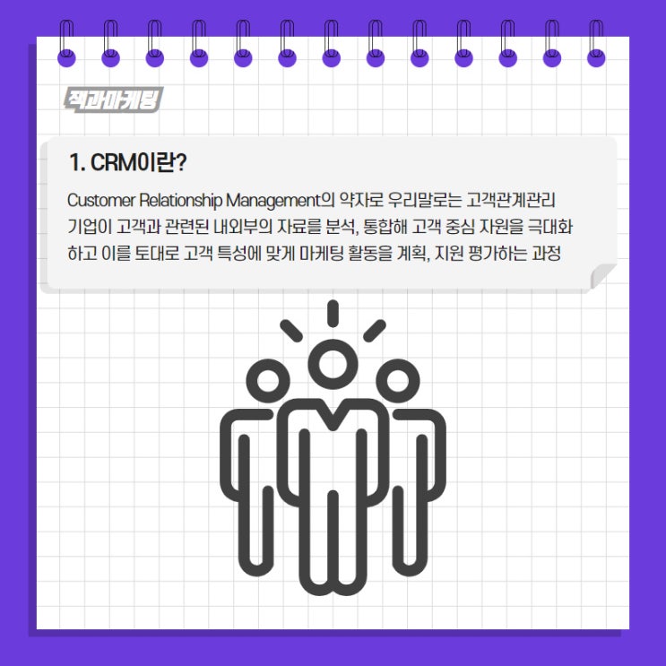  지속 가능한 경영을 위한 CRM 마케팅