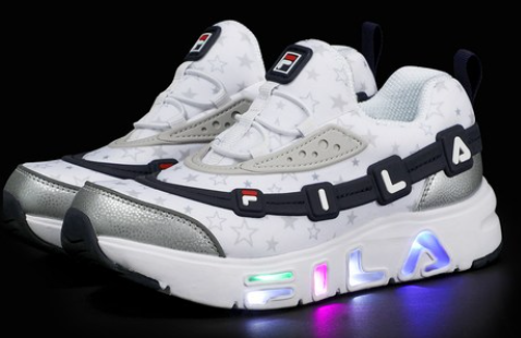 휠라 꾸미 라이트(LED)!! 반짝반짝 편하고 가벼운 아이 신발 휠라 꾸미 라이트(LED)!! 반짝반짝 편하고 가벼운 아이 신발